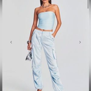 SER. O. YA Debbi and Lai Satin pants, Sold as a set! both size XS